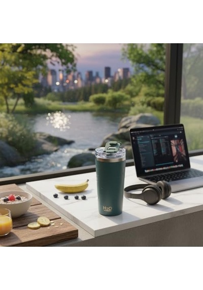 Ml Pipetli Ve Ağızlıklı Çelik Termos Kupa - Çift Fonksiyonlu Kapak - Soğuk Tutan Seyahat Bardağı Travel Mug - 4 Diğer