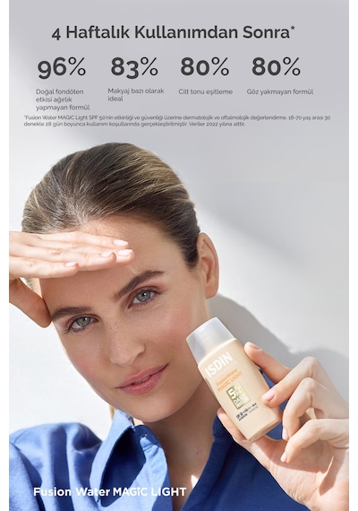 Isdin Fotoprotector Fusion Water Color Magic Spf50 Light 50 ML Isdin Fotoprotector Fusion Water Color Magic Spf50 Light 50 ML