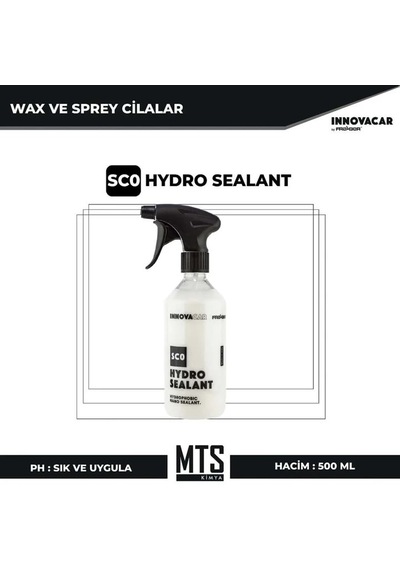 Innovacar Sc0 Hydro Sealant Hidrofobik Seramik Bazlı Nano Koruma 500 Ml