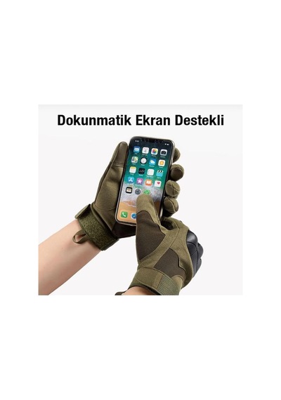 Xmlbayiciniz Tr Korumalı Taktik Eldiven Askeri Eldiven Bisiklet Eldiveni Destekli Motorsiklet Eldiveni Xl Genel