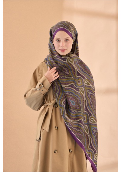 Silk Home Organik Şal 471001-12 Çok Renkli