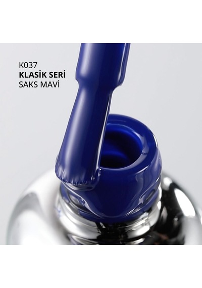 Kalıcı Oje K037,saks Mavi, 10 Ml