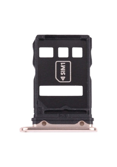 Huawei Uyumlu Mate 40e 4g Nm Kart Tepsisi + Sim Kart Tepsisi Gold