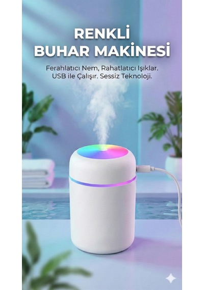 Hubrendy Çer Usb Hava Nemlendirici