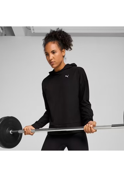 Puma Cloudspun Hoodıe Siyah Kadın Hoodie