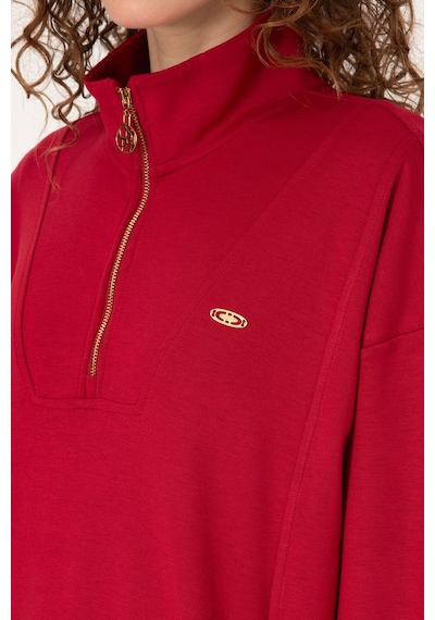 U.S. Polo Assn. U.s. Polo Assn. Kadın Sweatshirt 50314221-vr104 Koyu Frambuaz/dark Raspberry