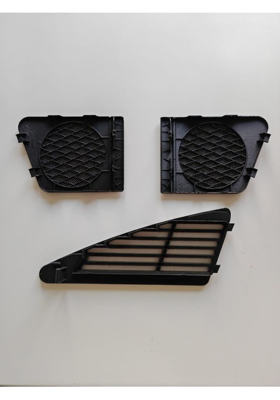 Citreon Berlingo 97 2005 Torpido Havalandırma Ve Hoparlör Kapağı Sağ Sol Çift Set 3 Parça