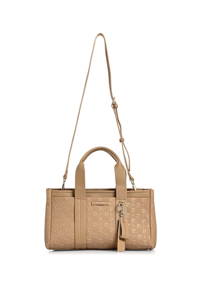 Pierre Cardin 05pc26y103781-p Ayarlanabilir Askılı Suni Deri Kadın Omuz Çantası Camel