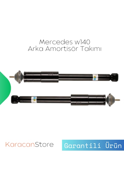 Mercedes S Serisi W140 Kasa Arka Amortisör Takımı -