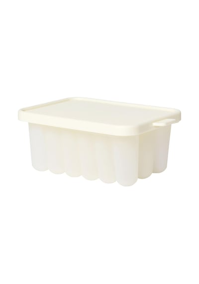 Bibs Bölmeli Dondurucu Saklama Kabı- Ivory