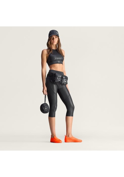 Adidas By Stella Mccartney Training Micro Dot Crop Kadın Büstiyer C-adıjm6089b30a00 Siyah
