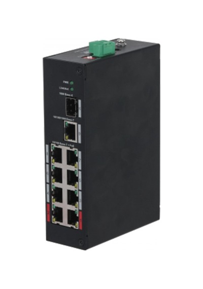 Dahua PFS3110-8ET-96-V2 8 Port 10/100 8 Port Poe 1 Port Uplınk + 1 Switch
