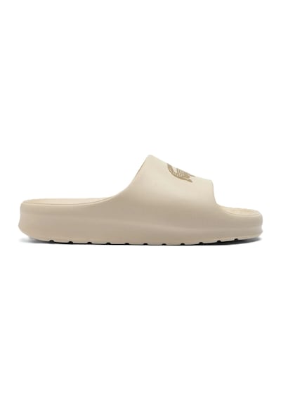 Lacoste Serve Slide 2.0 Unisex Terlik Krem Bej