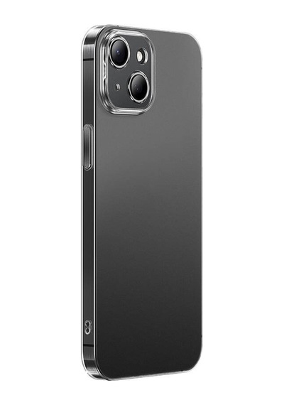 Effox Apple Uyumlu iPhone 14 Kılıf Toz Önleyici Helo Kapak-şeffaf Şeffaf