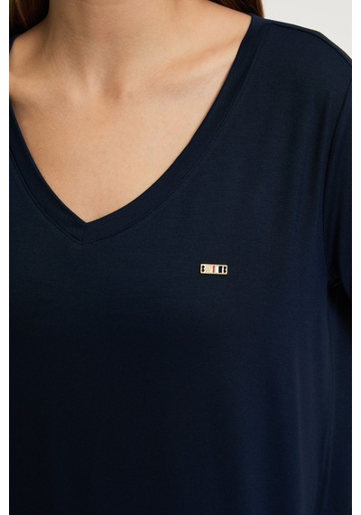 U.s. Polo Assn. Kadın Lacivert Tişört Basic 50323448-vr033