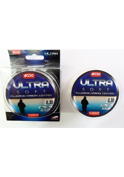 Asso Ultra Soft Fluorocarbon Kaplamalı 300mt No 0.24