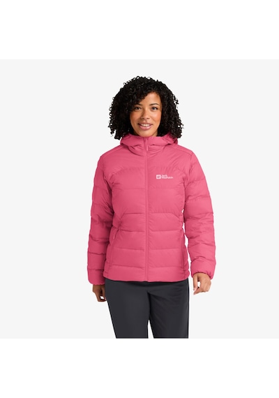 Jack Wolfskin Ather Down Hoody Pembe Kadın Mont A60330 Çok Renkli