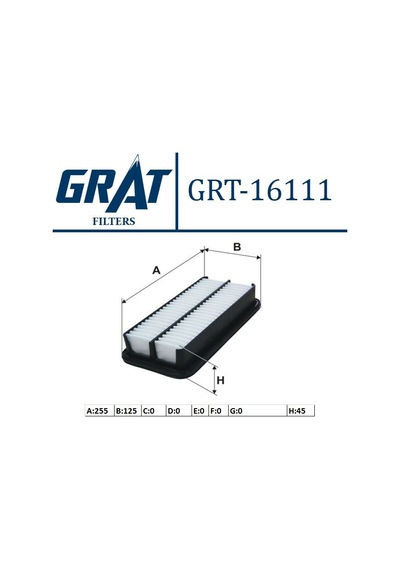 Grat 16111 Hava Filtresı Getz 02-