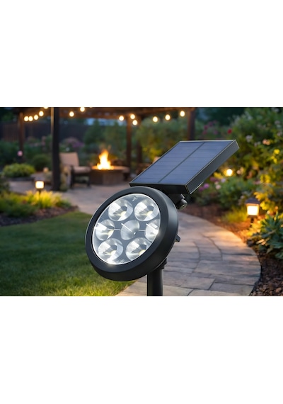 Led Bahçe Armatürü Ip65 Dış Mekan Bahçe Aydınlatma 15w Dekoratif Işık 6500k - Beyaz Işık
