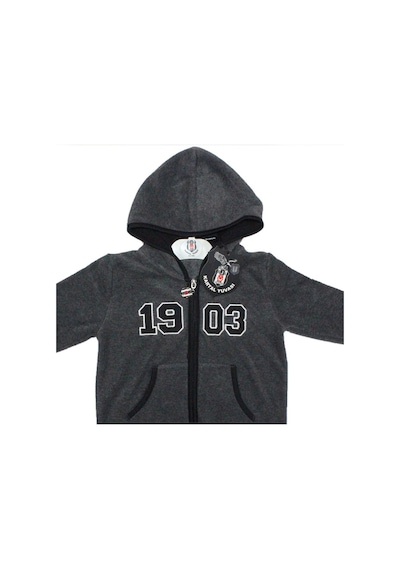 Beşiktaş Lisanslı Uzun Kol Kapşonlu Polar Sweat
