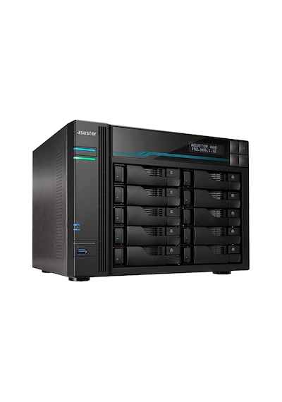 Asustor Lockerstor 10 AS6510T Intel Atom C3538 10 Bay NAS Depolama Birimi