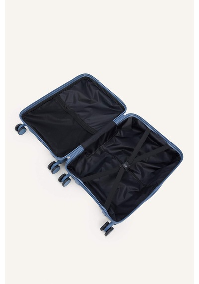 Defacto Unisex Sert Kapaklı Küçük Boy Valiz H2406axnsbe812 Mavi-be812