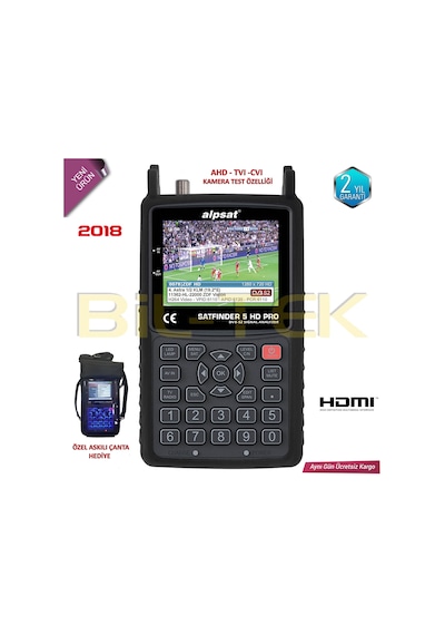 Satfinder 5 Hd Pro - Profesyonel Uydu Bulucu