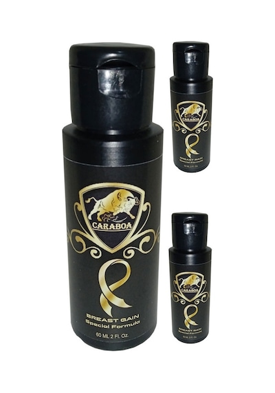 Caraboa Kadın Breastenlargement Cream 3 Adet Göğüsbüyütücü 60 Ml