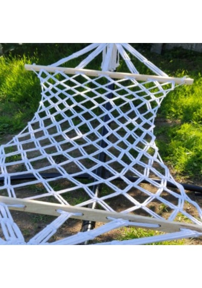 Ayrex Suya Dayanıklı Polyester Çift Kat Kişilik El Örgü Kalın Halatlı İpli Sallanan Sağlam Hamak Salıncak Genel Ayrex Suya Dayanıklı Polyester Çift Kat Kişilik El Örgü Kalın Halatlı İpli Sallanan Sağlam Hamak Salıncak Genel