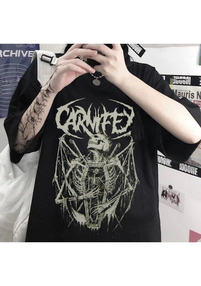 Startmore Carnifex Siyah Unisex T-shirt Garalio