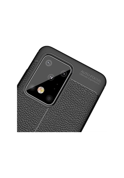 Samsung Uyumlu Galaxy S20 Ultra Kılıf Deri Tarzı Niss Silikon Case