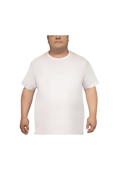 Ersa Erkek Battal Boy Fanila Bisiklet Yaka Penye 6 Adet EB102