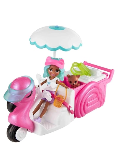 Polly Pocket Flamingo Atıştırmalık Arabası HWP24