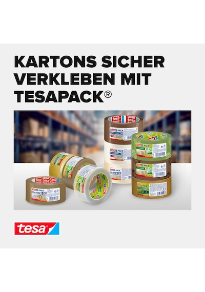 Tesa Eco Koli Bandı Şeffaf Pp