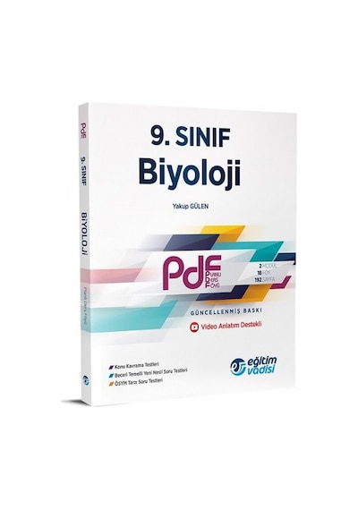9.Sınıf Biyoloji  Pdf Planlı Ders Föyü Video Anlatım Destekli -  Eğitim Vadisi