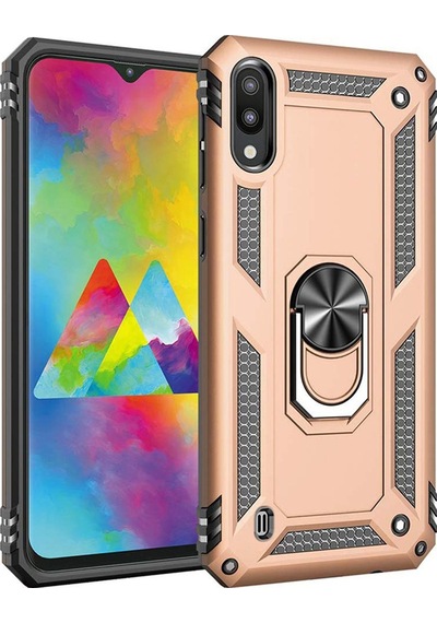 Samsung Galaxy Uyumlu M10 Kilif Zirhli Standli Miknatisli Tank Kapak 392979625