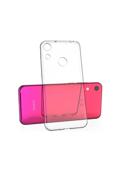 Huawei Honor 8A Kılıf Şeffaf Silikon Hibrit Case Renksiz