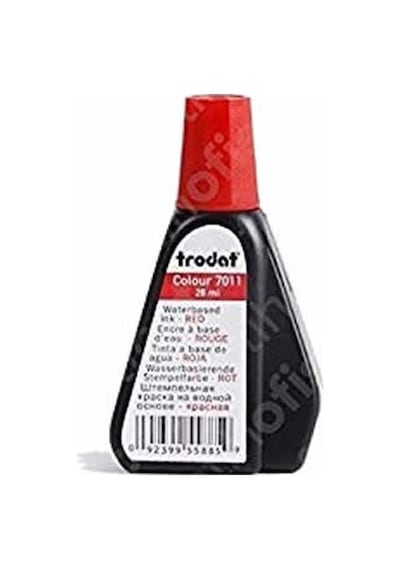 Trodat 28 Ml Kırmızı Stampa Mürekkebi Diğer