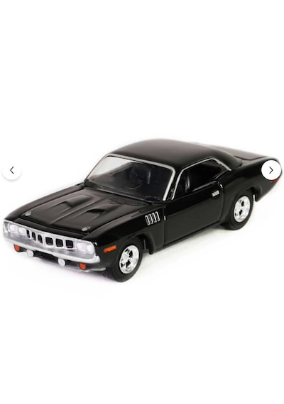 Greenlight 1/64 Hollywood Series 41- 1971 Plymouth 'cuda - John Wick: Chapter 4 Siyah