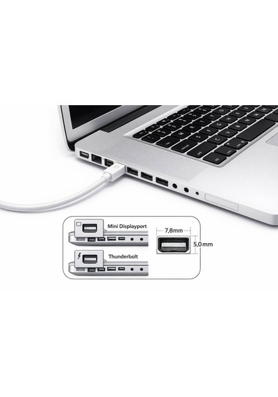 Molix Mx-1355 Mini Displayport To Vga Dönüştürücü Adaptör - Full Hd 1080p Tak Çalıştır Çevirici