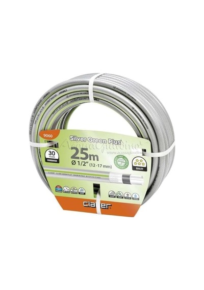 9060 Silver Green Plus Hortum 1/2inç, 25 Metre Abanoz