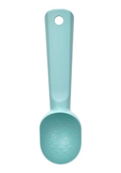 Dondurma Kaşığı, Turkuaz, 18 Cm Ahşap
