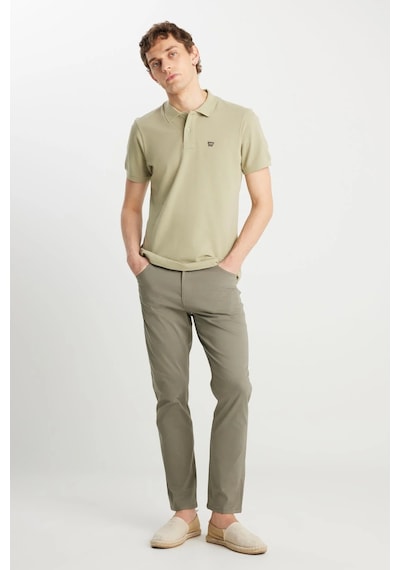 Wrangler Texas Slim Non Denim Pantolon Dusty Olive Çok Renkli