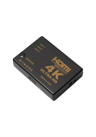 Gplus Ifswr-302 Hdmi 3 Port Giriş 1 Port Çıkış Kumandalı Switch