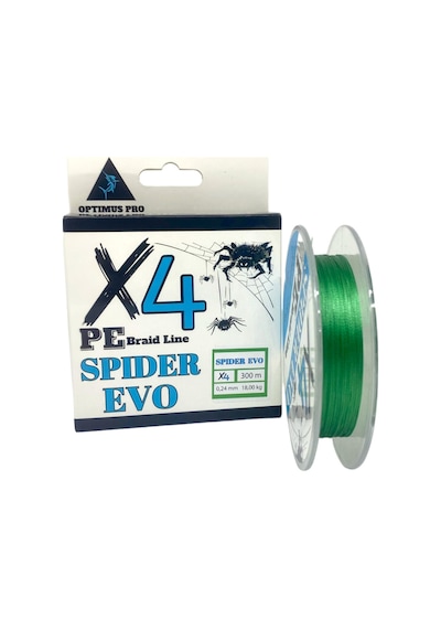 Spıder Evo 4x 300 Mt Yeşil İp Misina Optimus Pro