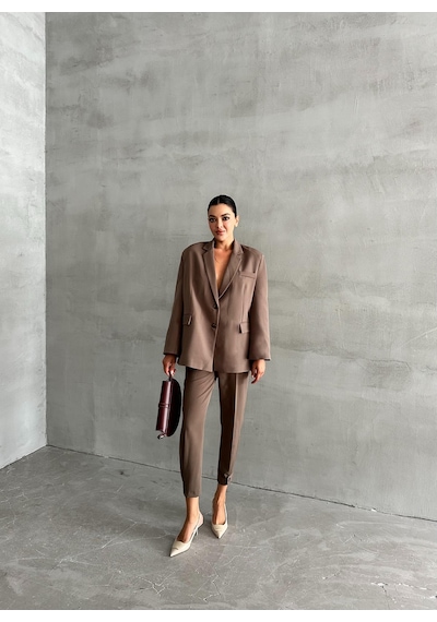 Kahve Washington Blazer Ceket Kahve