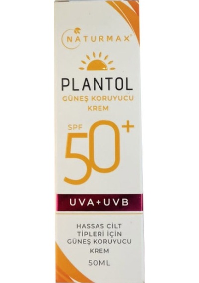 Naturmax Plantol Güneş Koruyucu Hassas Ciltler Spf50 50 Ml