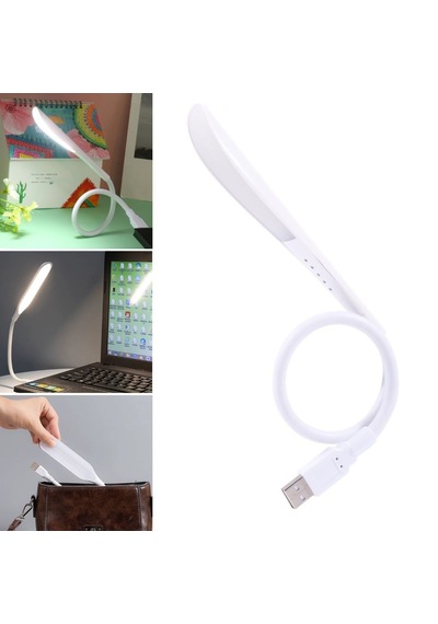 Usb Girişli 14 Ledli 3 Kademeli Dokunmatik Masa/kitap Okuma Lambası Ledi Beyaz 5639 .