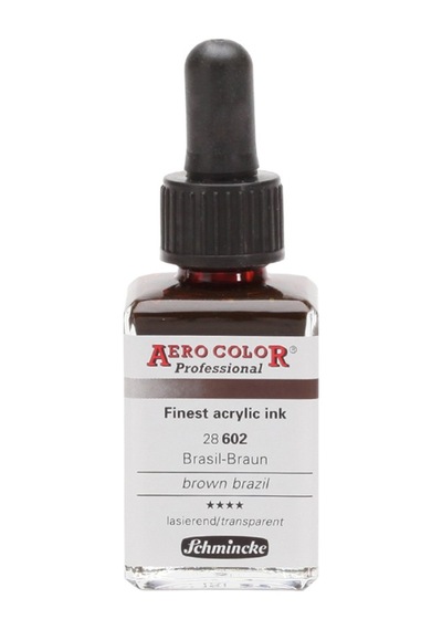 Schmincke Aero Color Airbrush Mürekkep 28 Ml. 602 Brown Brazil