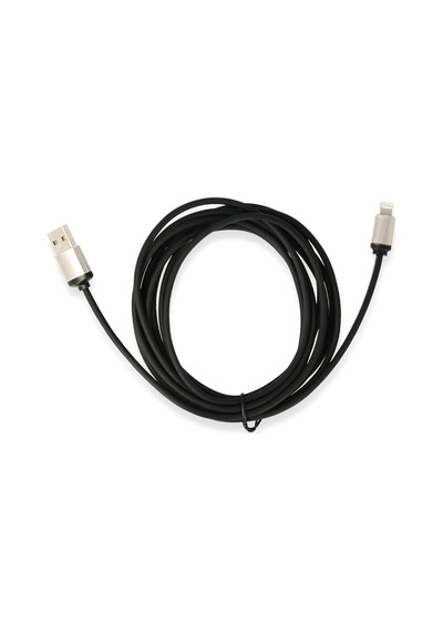 Usb To Lightning 3m Kablo - Siyah Evimdeyokyok